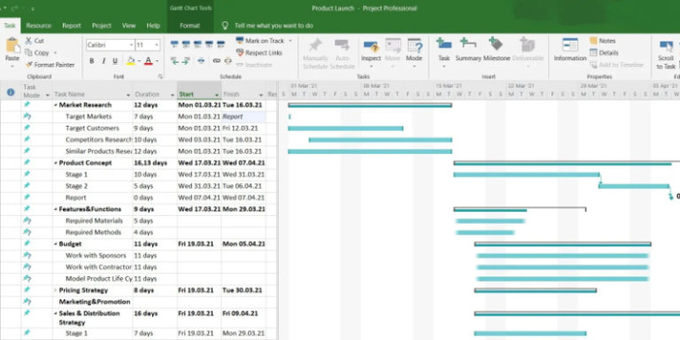 Logiciels diagramme de Gantt : Top 12 des outils en 2026