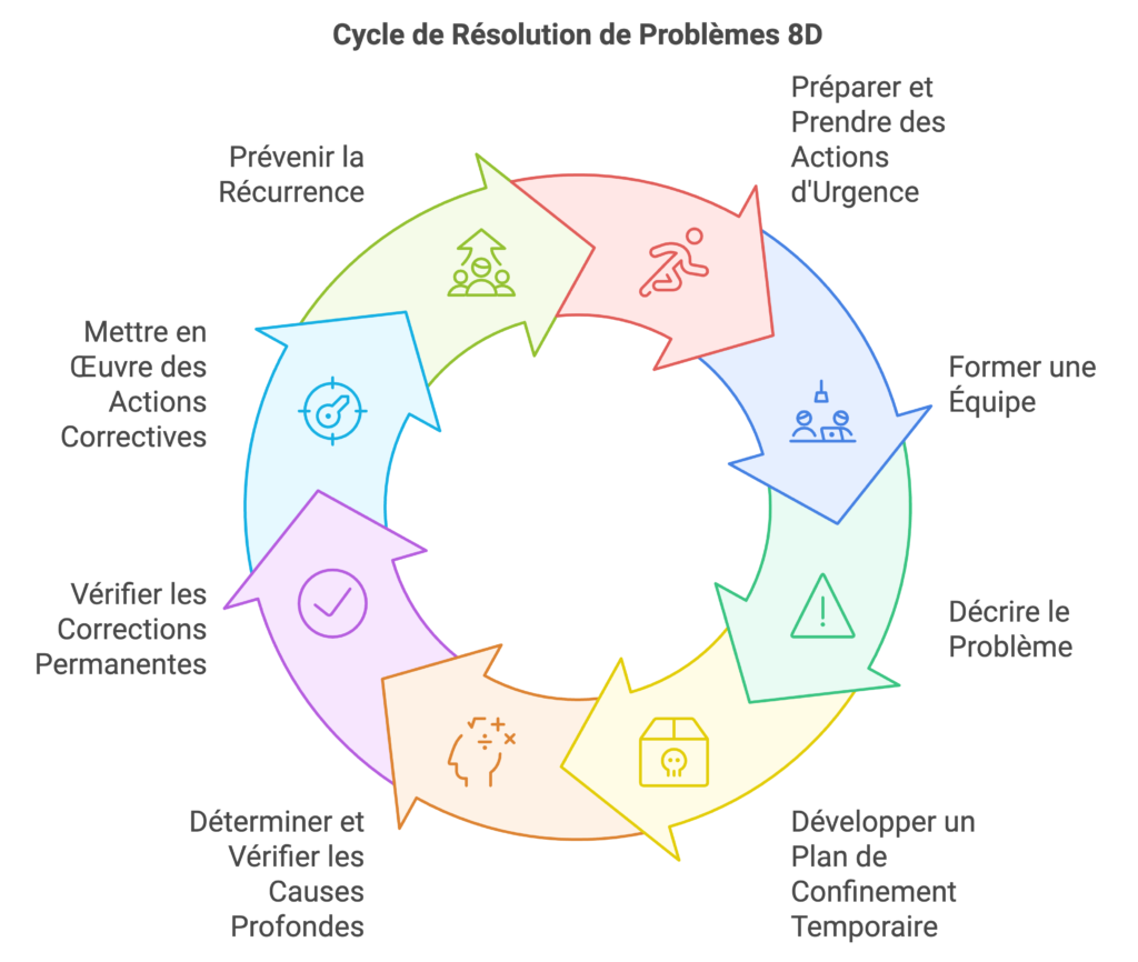 Méthode 8D : les 8 disciplines pour résoudre vos problèmes