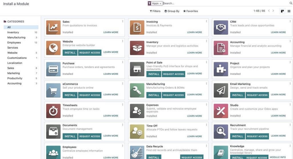 Odoo ERP