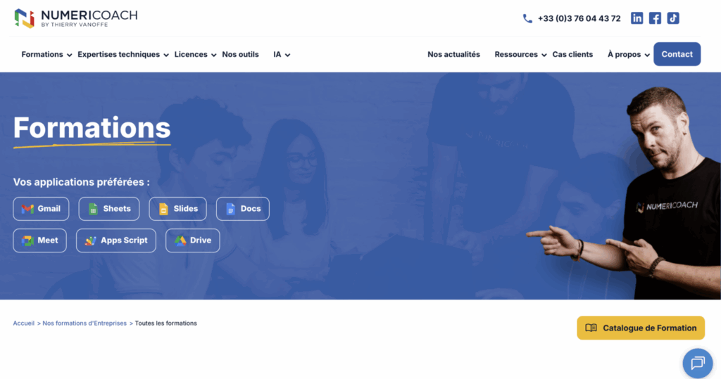 Formation Google Workspace par Numericoach