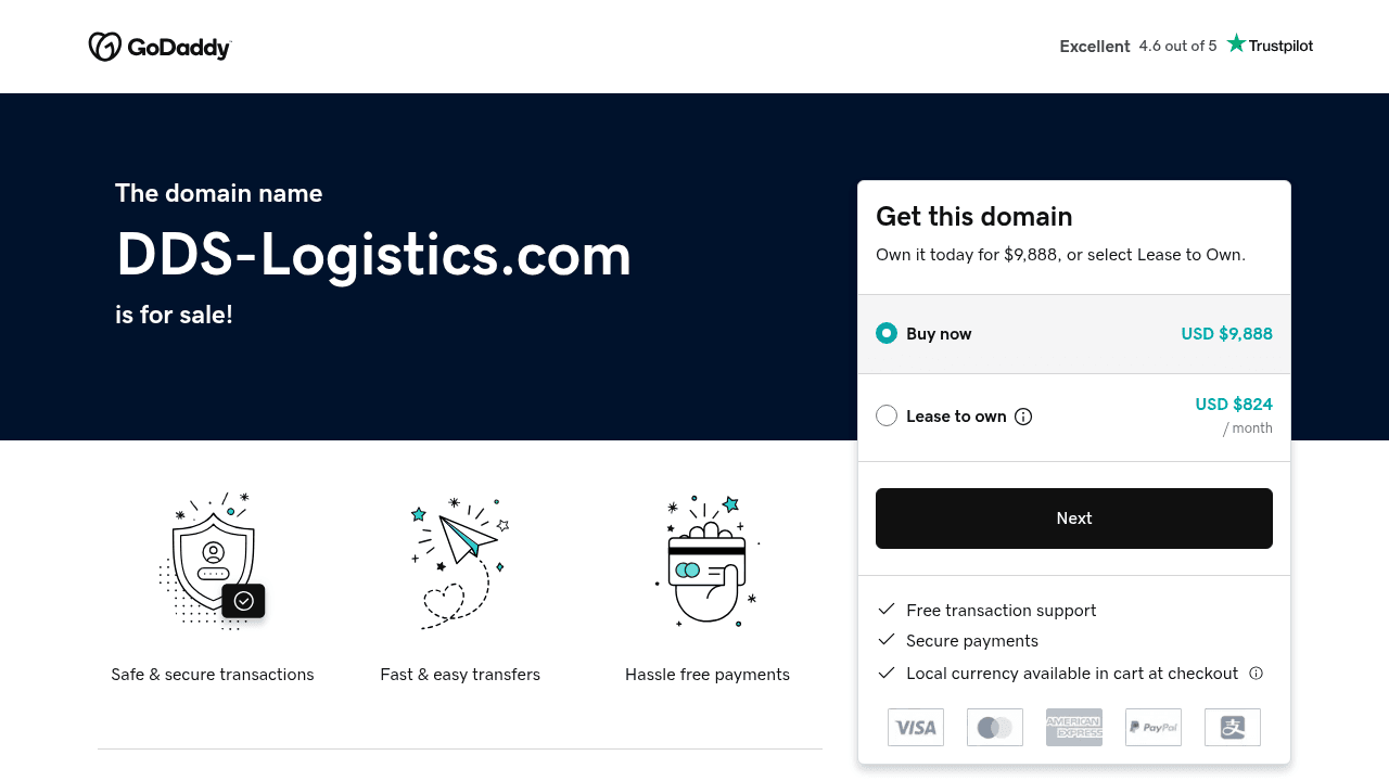 DDS Logistics, logiciel TMS pour DDS Logistics en 2026