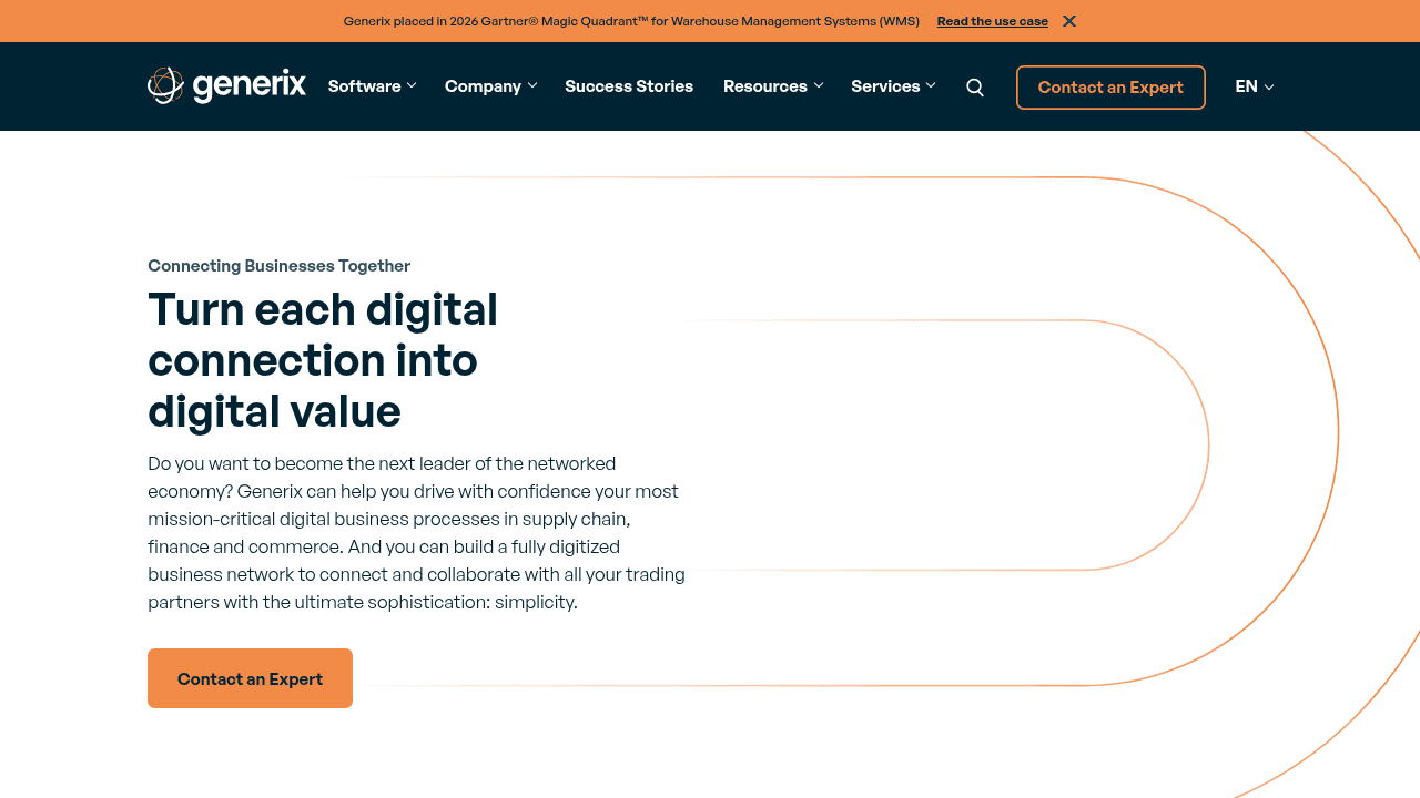 Generix Group, logiciel TMS pour Generix Group en 2026