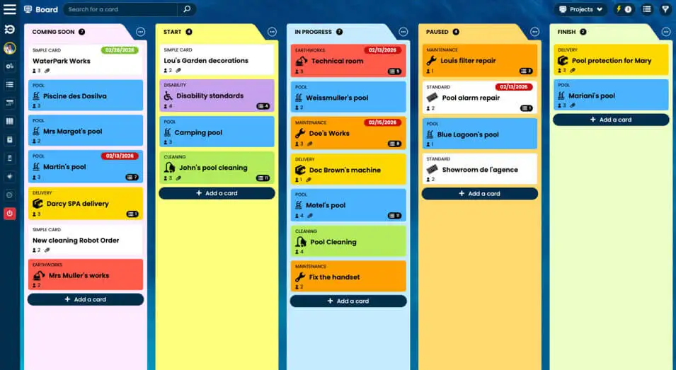 Tableau de bord Otilus