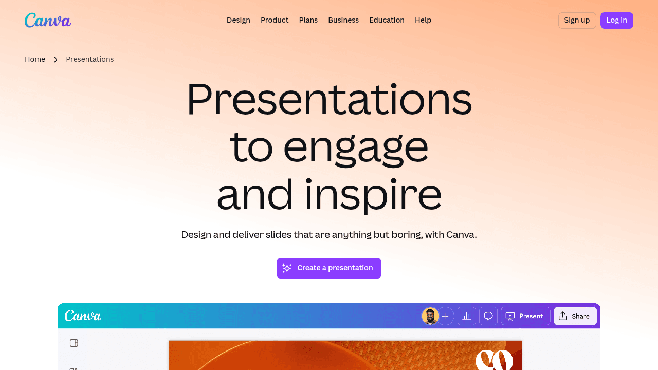 Canva, outil gratuit en ligne pour créer un PowerPoint