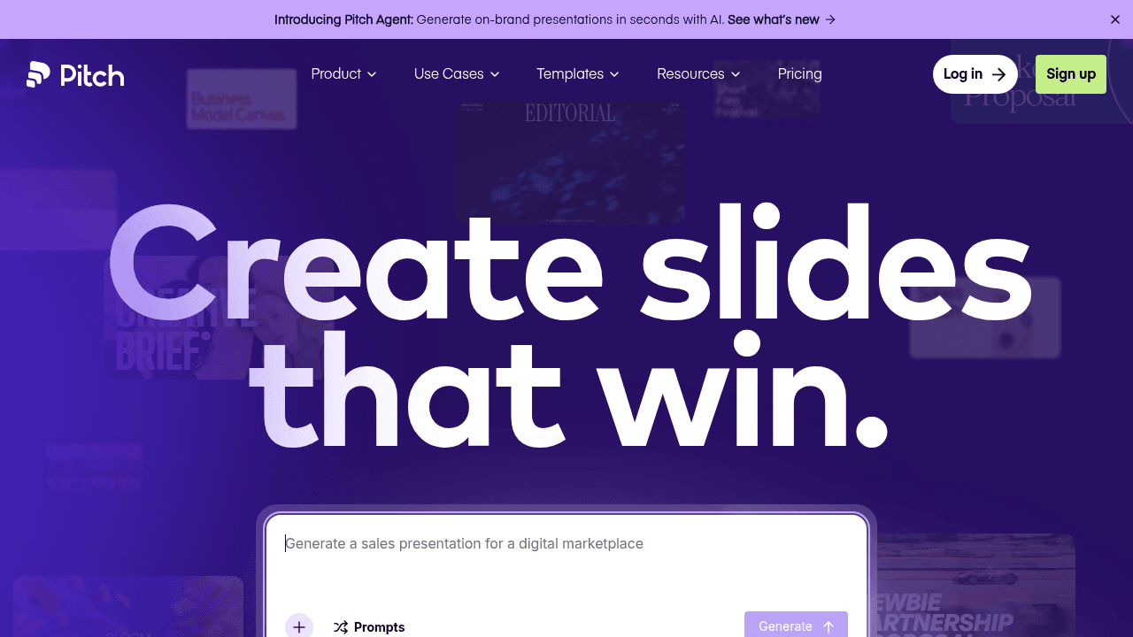 Pitch, outil de présentation collaboratif gratuit en ligne