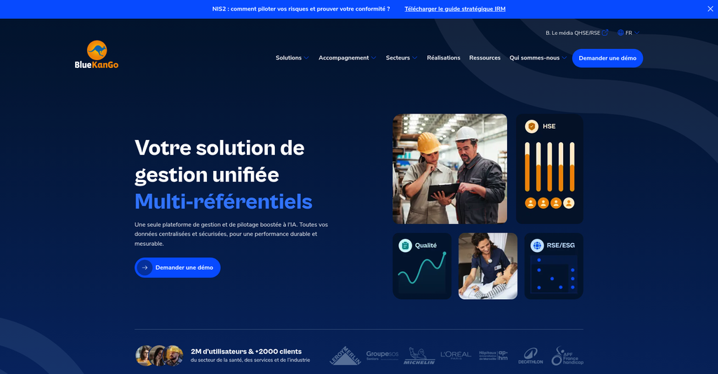 BlueKanGo : logiciel QHSE et gestion de la qualité
