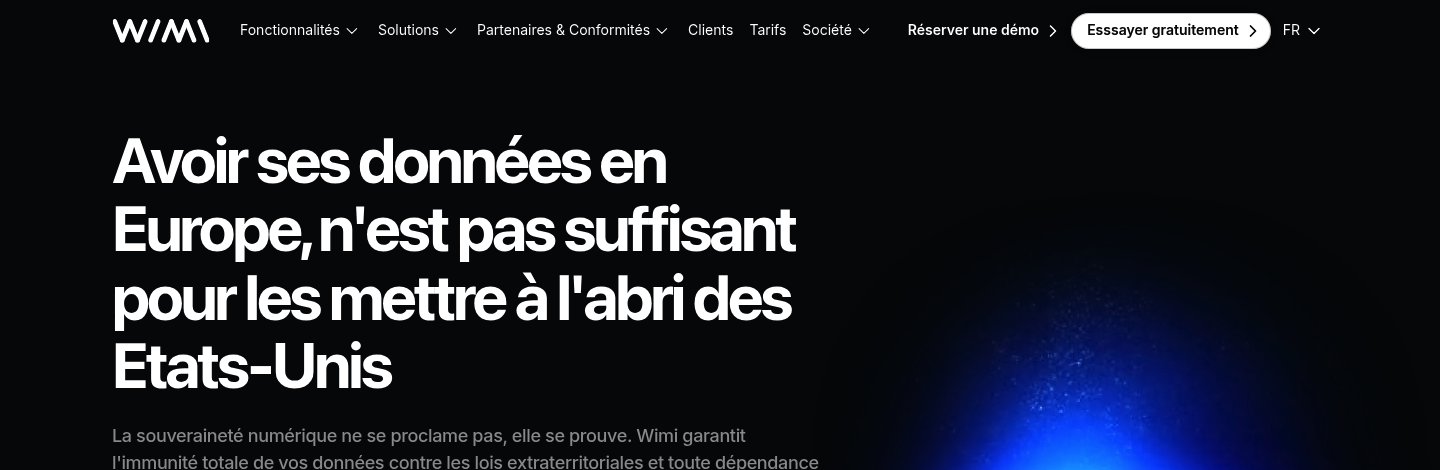 Le positionnement souverain de Wimi