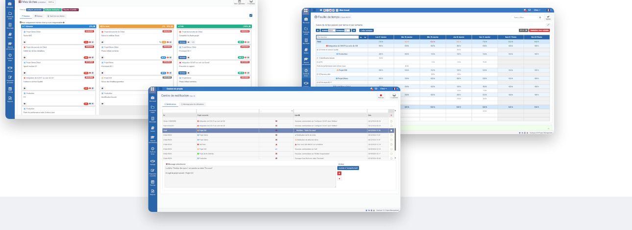 Vues kanban et collaboration dans Gouti