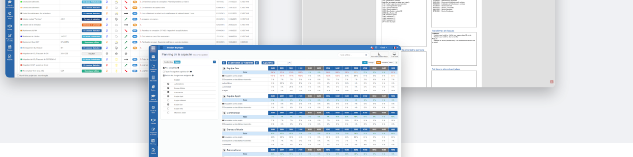 Tableaux de portefeuille et reporting dans Gouti