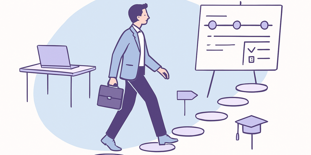 Se reconvertir en chef de projet : le parcours étape par étape